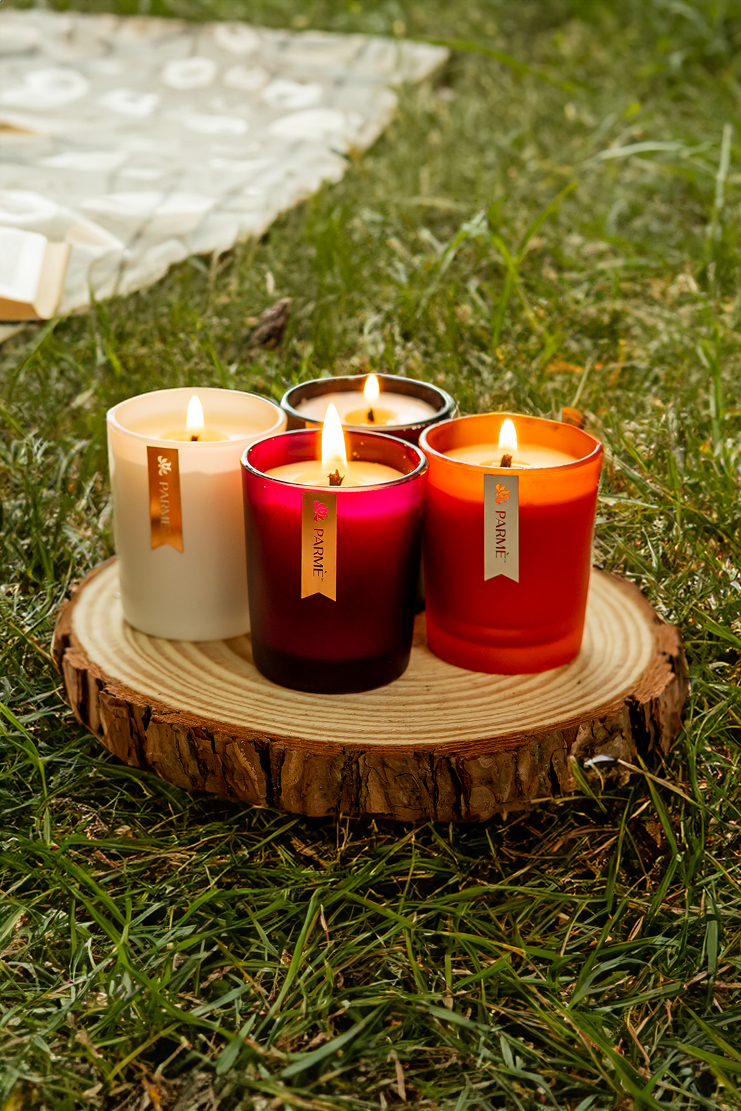 CITRUS BLISS | GLASS JAR | SOY WAX CANDLE