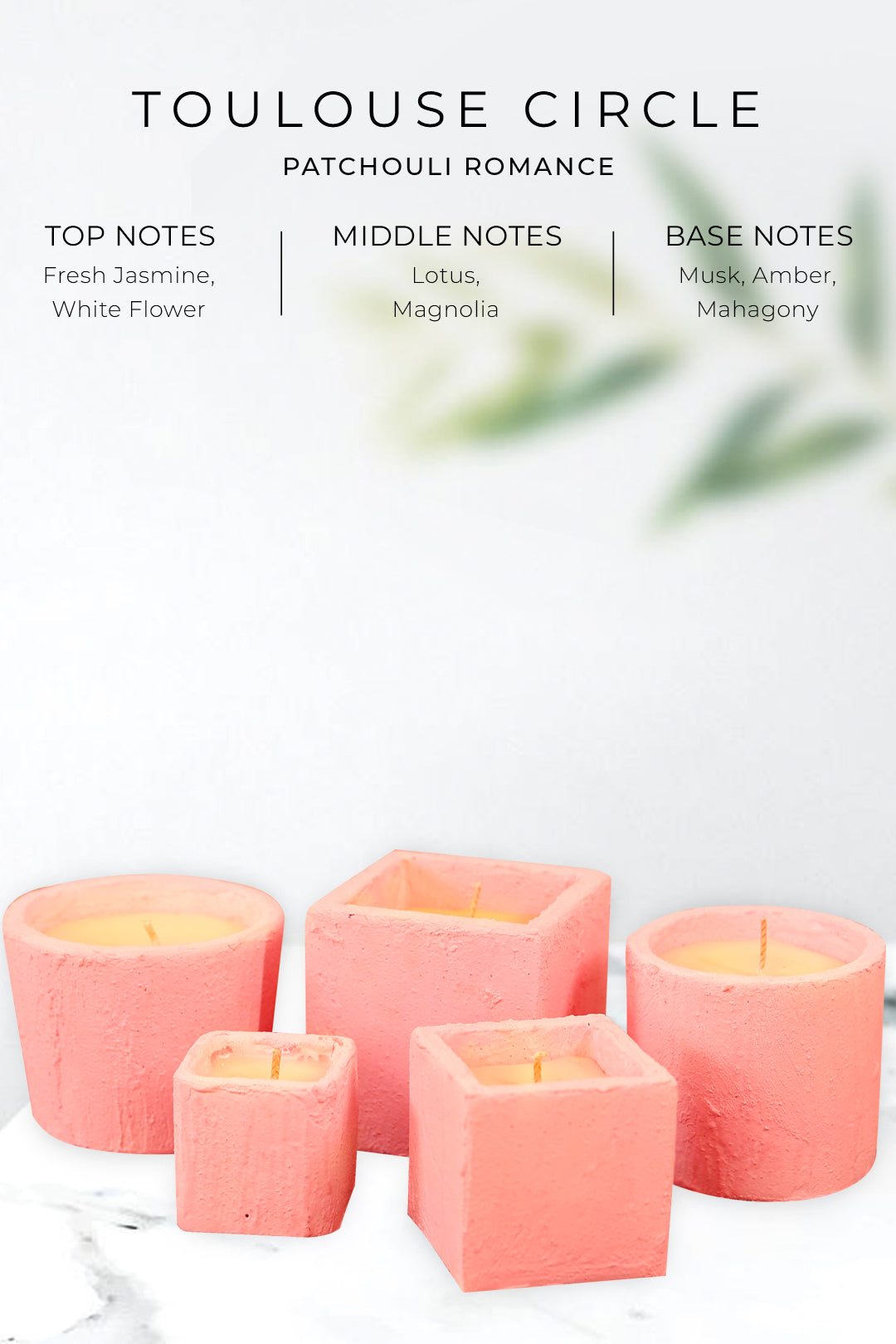 TRAFALGAR & TOULOUSE GIFT SET - PATCHOULI ROMANCE
