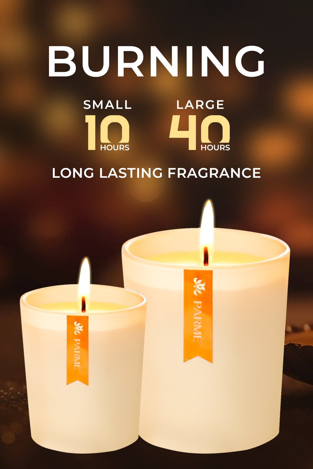 WHITE FROST | SET OF 2 | SOY WAX CANDLE