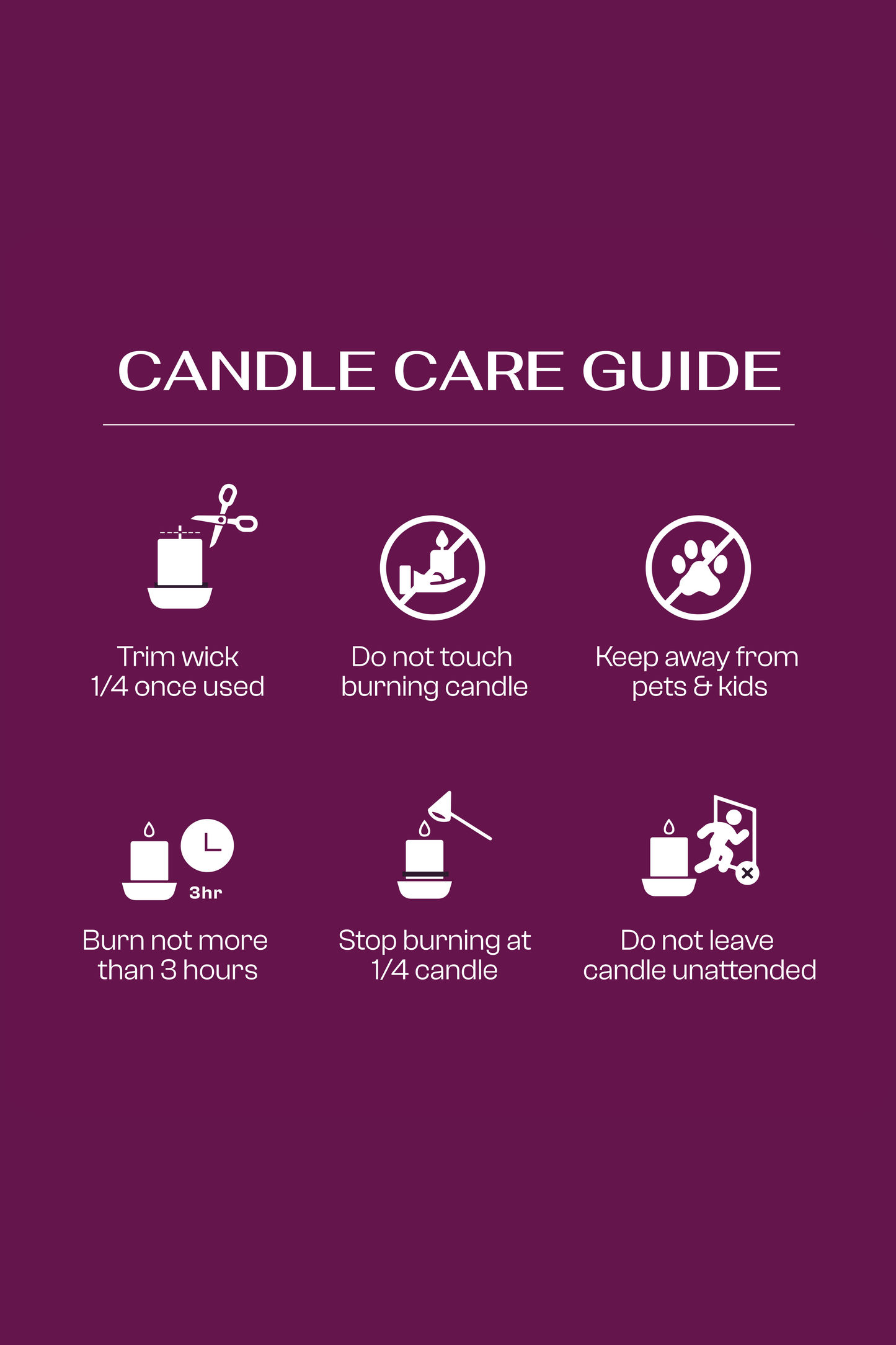 WHITE FROST | GLASS JAR | SOY WAX CANDLE